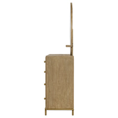 Arini Sand Wash Dresser and Mirror - Ornate Home