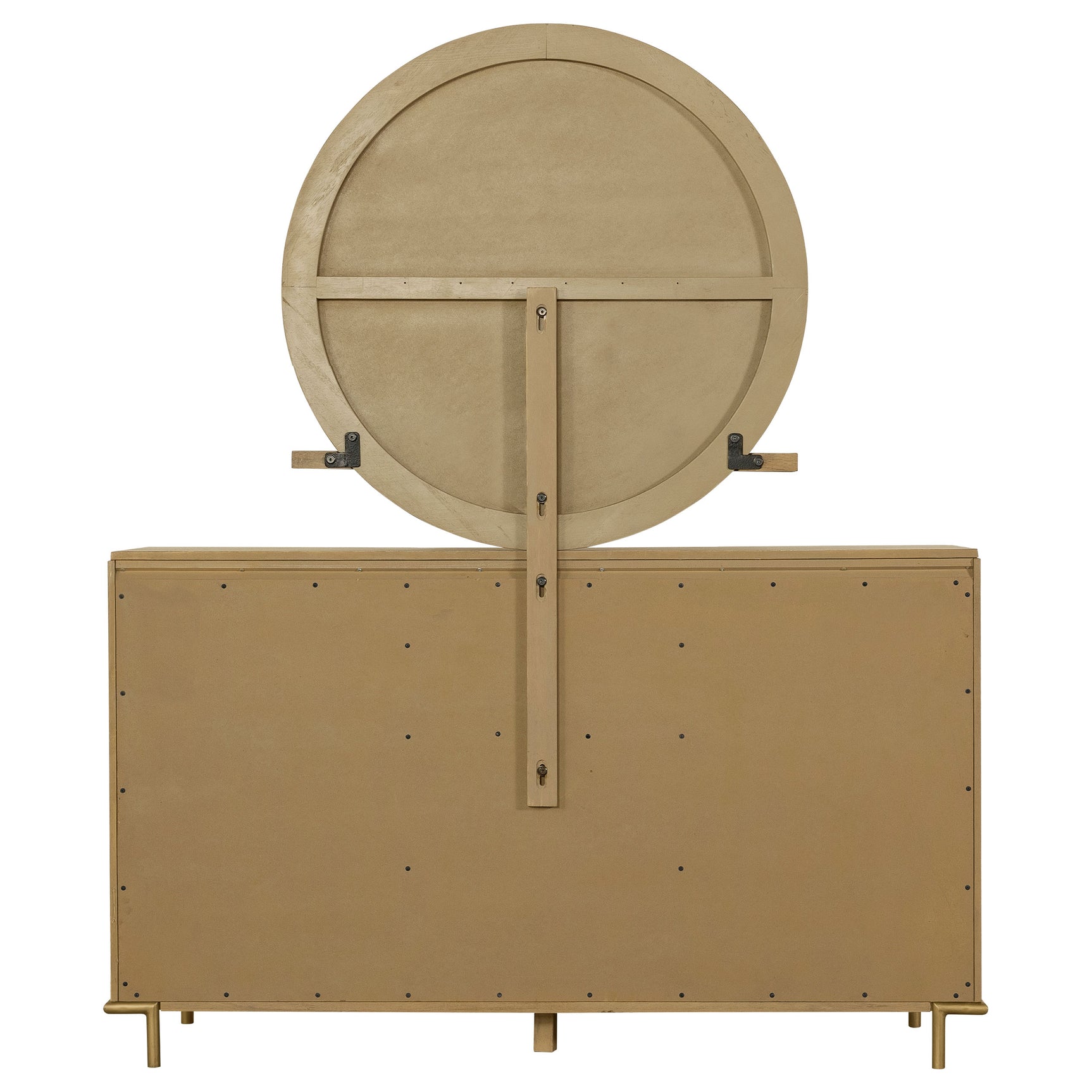 Arini Sand Wash Dresser and Mirror - Ornate Home