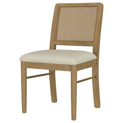 Arini Sand Wash Rattan Cane Dining Side Chair (Set of 2) - Ornate Home