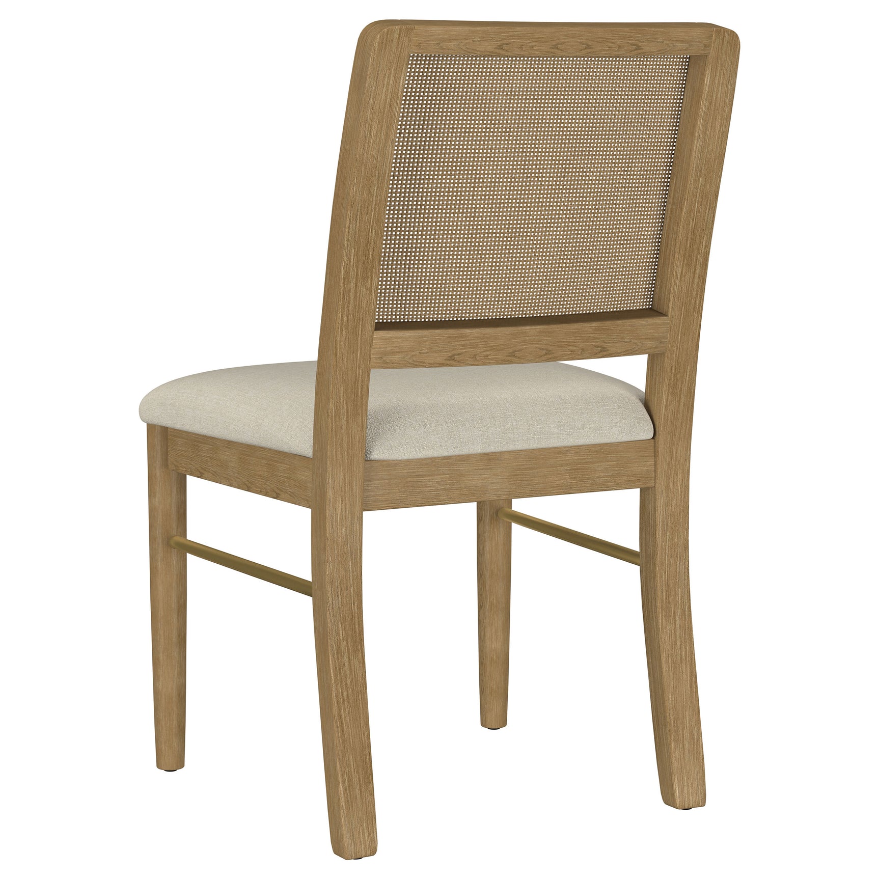 Arini Sand Wash Rattan Cane Dining Side Chair (Set of 2) - Ornate Home