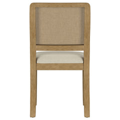 Arini Sand Wash Rattan Cane Dining Side Chair (Set of 2) - Ornate Home