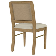 Arini Sand Wash Rattan Cane Dining Side Chair (Set of 2) - Ornate Home