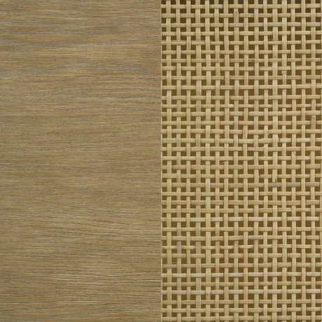 Arini Sand Wash Round End Side Table With Storage Shelf - Ornate Home