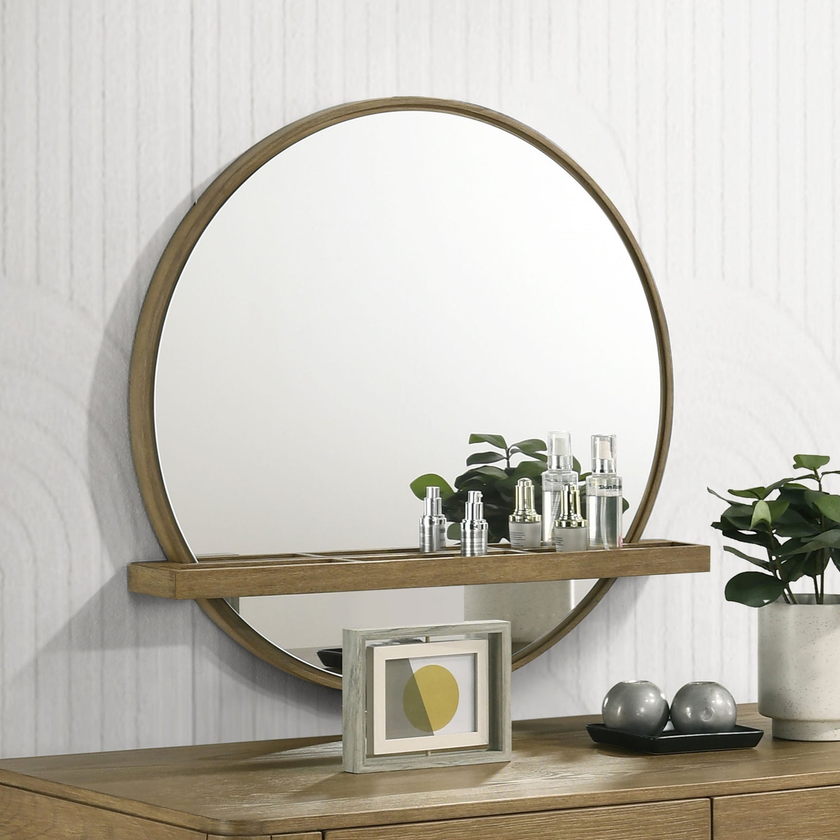 Arini Sand Wash Vanity Mirror - Ornate Home