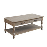 Ariolo Weathered Oak Coffee Table - Ornate Home