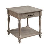 Ariolo Weathered Oak End Table - Ornate Home