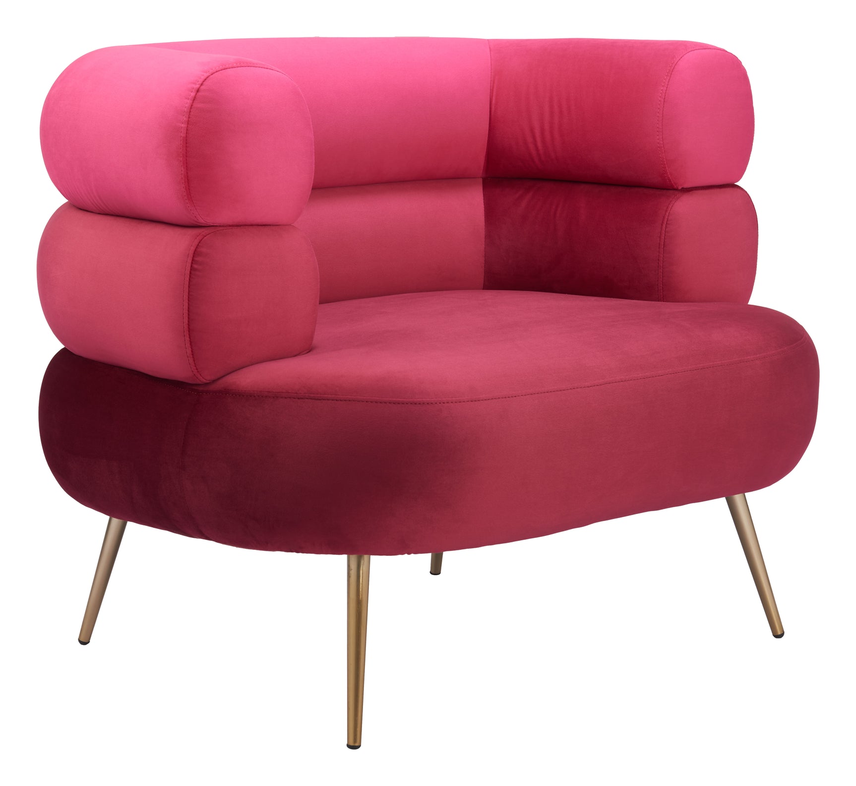 Arish Red Accent Chair - Ornate Home