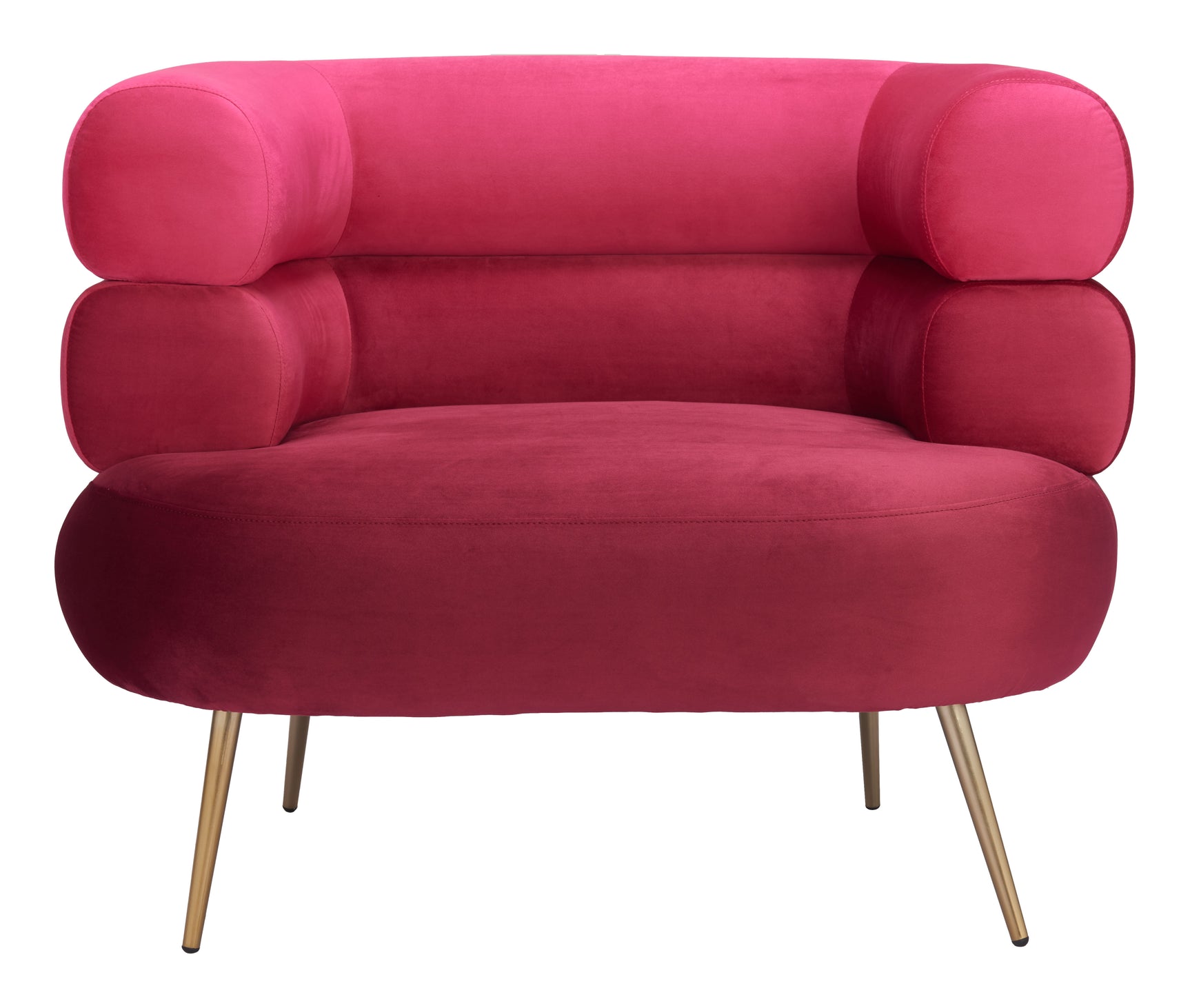Arish Red Accent Chair - Ornate Home