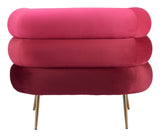 Arish Red Accent Chair - Ornate Home