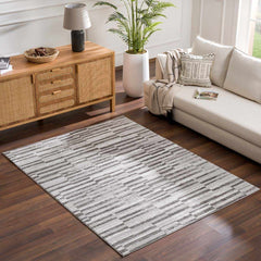 Arissa Broken-Striped Area Rug - Clearance - Ornate Home