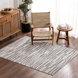 Arissa Broken-Striped Area Rug - Clearance - Ornate Home