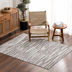 Arissa Broken-Striped Area Rug - Clearance - Ornate Home