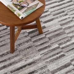 Arissa Broken-Striped Area Rug - Clearance - Ornate Home