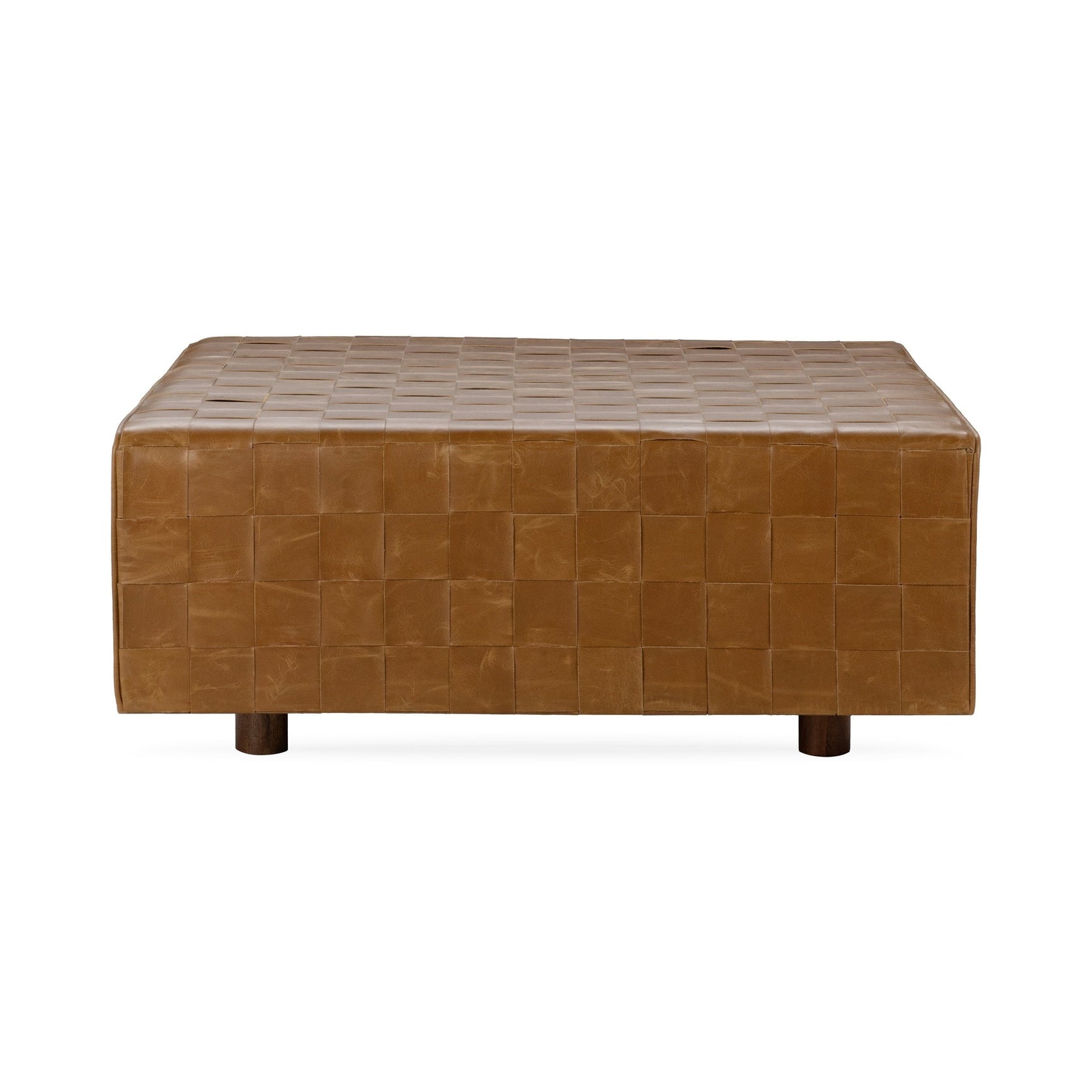 Aristo Autum Maple Square Ottoman - Ornate Home