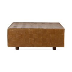 Aristo Autum Maple Square Ottoman - Ornate Home