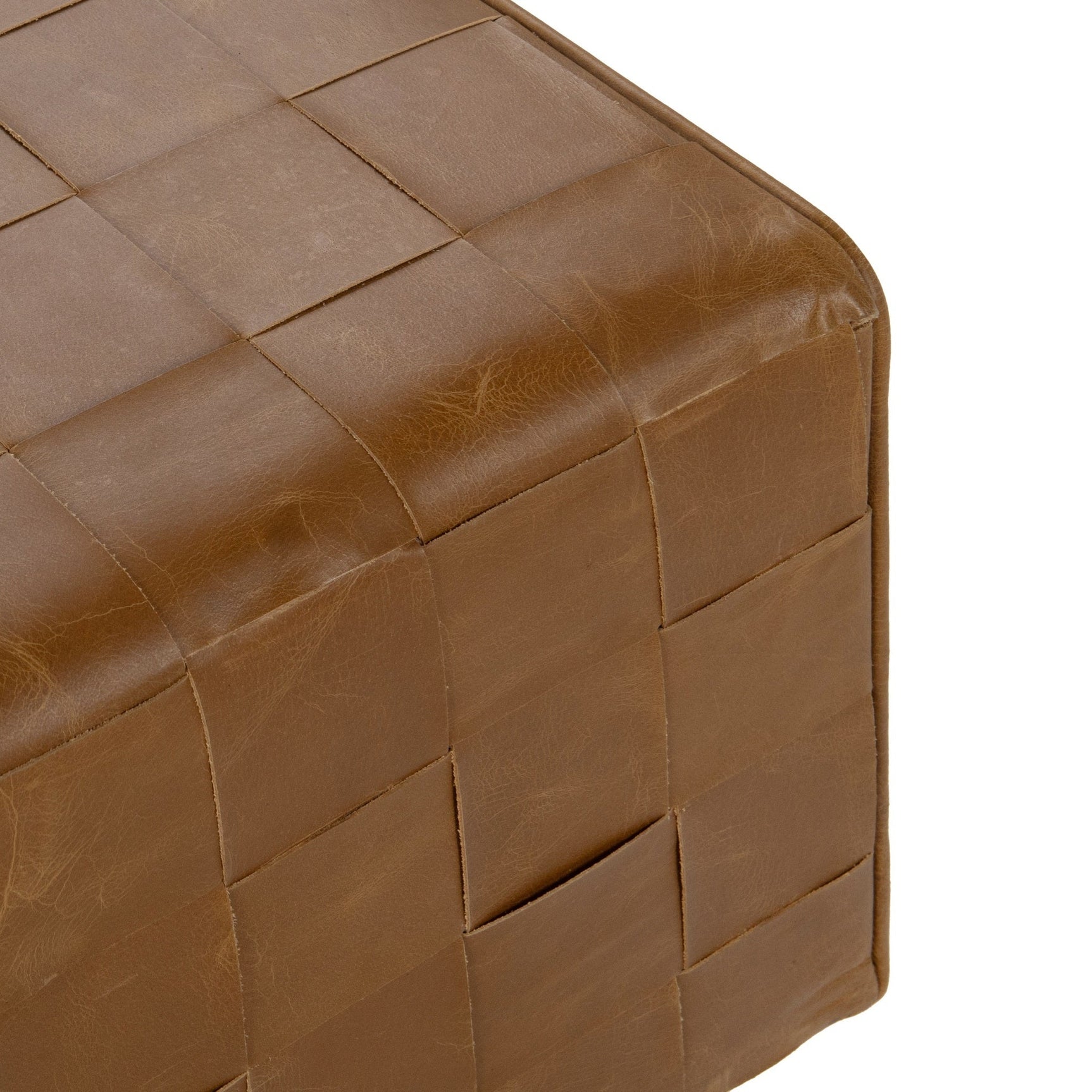 Aristo Autum Maple Square Ottoman - Ornate Home