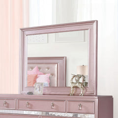 Ariston Rose Gold 4 Pc. Queen Bedroom Set - Ornate Home