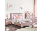 Ariston Rose Gold Twin Bed - Ornate Home