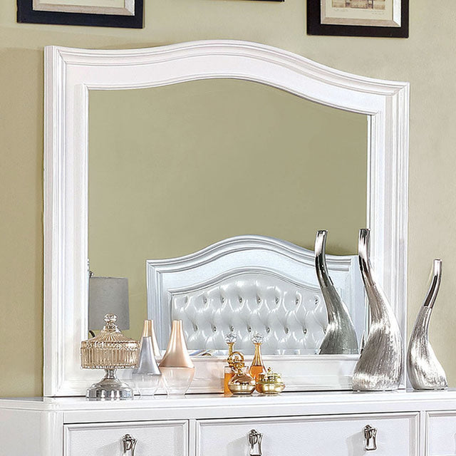Ariston White Mirror - Ornate Home