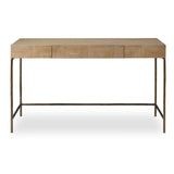 Aristotle Woodtone Natural Wood Modern Desk - Ornate Home