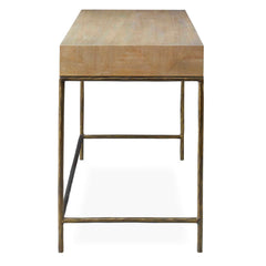 Aristotle Woodtone Natural Wood Modern Desk - Ornate Home