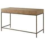 Aristotle Woodtone Natural Wood Modern Desk - Ornate Home