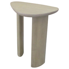 Arjona Honey Oak Contemporary Triangular End Table With Oak Veneer - Ornate Home