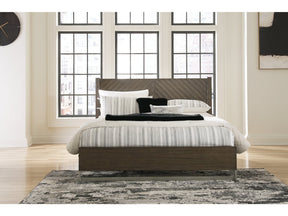 Arkenton Grayish Brown King Panel Bed (Online Special Price) - Ornate Home