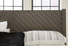 Arkenton Grayish Brown King Panel Bed - Ornate Home