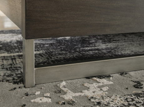 Arkenton Grayish Brown King Panel Bed - Ornate Home