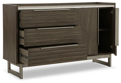 Arkenton Grayish Brown/White Dresser - Ornate Home