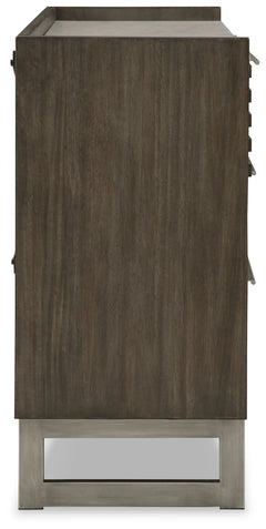 Arkenton Grayish Brown/White Dresser - Ornate Home