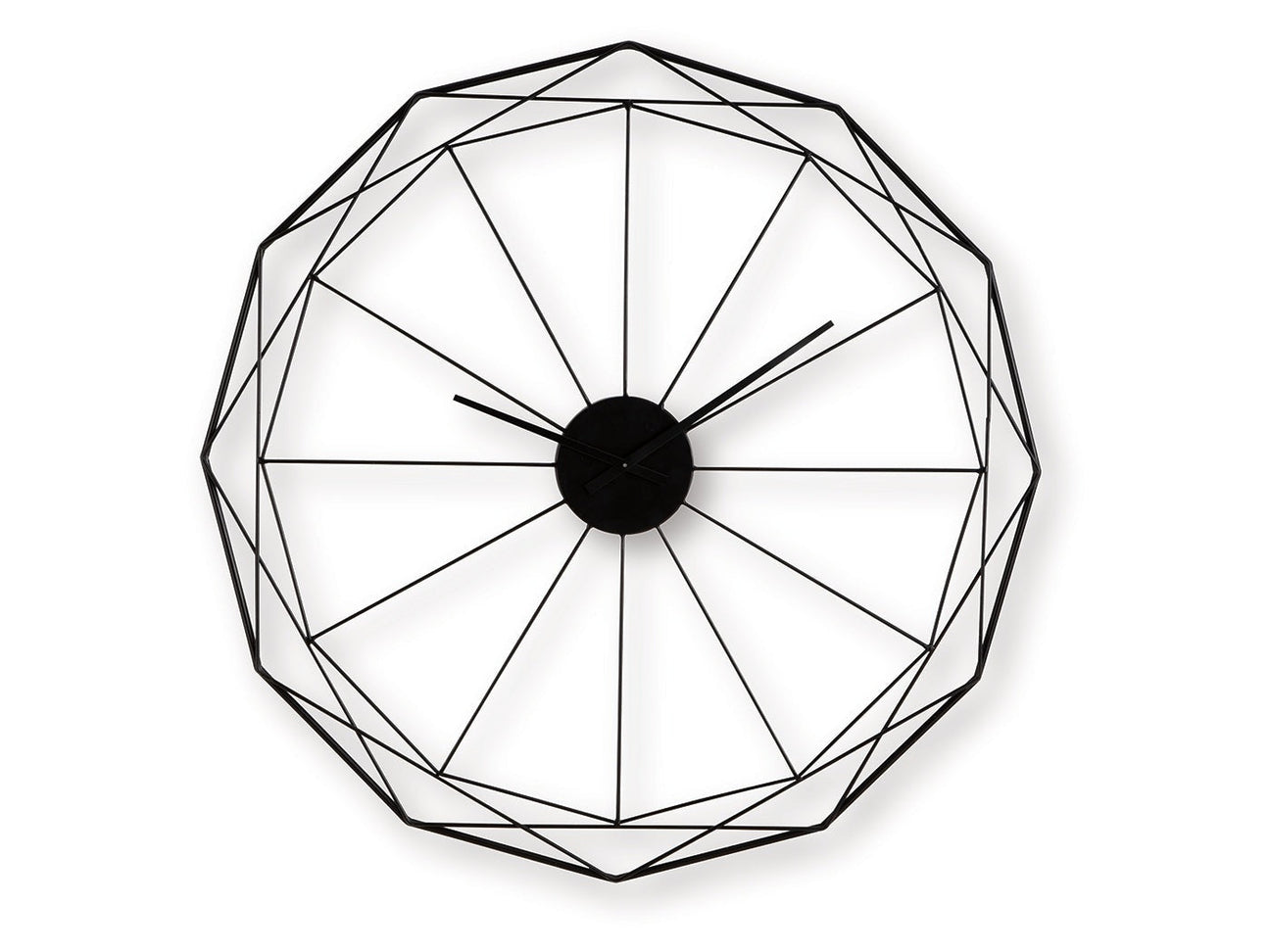 Arkthorne Black Wall Clock (Online Special Price) - Ornate Home