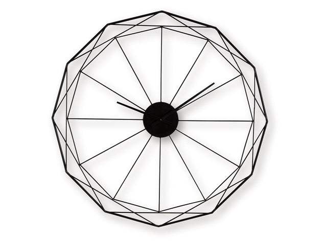 Arkthorne Black Wall Clock - Ornate Home