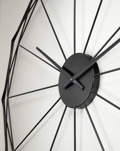 Arkthorne Black Wall Clock - Ornate Home