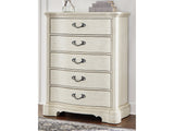 Arlendyne Antique White Chest - Ornate Home