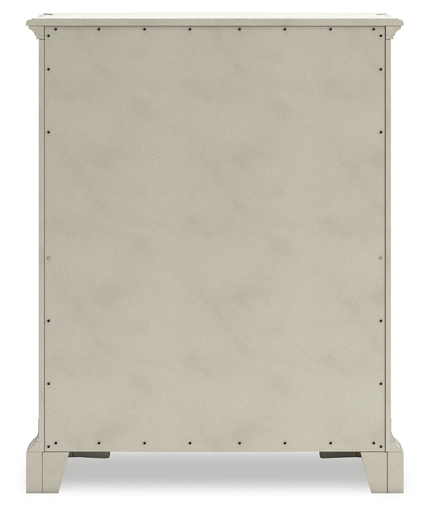 Arlendyne Antique White Chest - Ornate Home