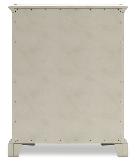 Arlendyne Antique White Chest - Ornate Home