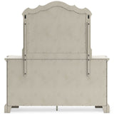 Arlendyne Antique White Dresser & Mirror - Ornate Home