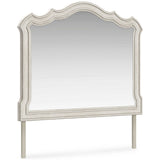 Arlendyne Antique White Dresser & Mirror - Ornate Home