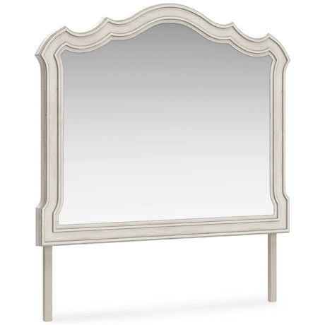 Arlendyne Antique White Dresser & Mirror - Ornate Home