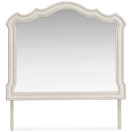 Arlendyne Antique White Dresser & Mirror - Ornate Home