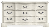 Arlendyne Antique White Dresser - Ornate Home