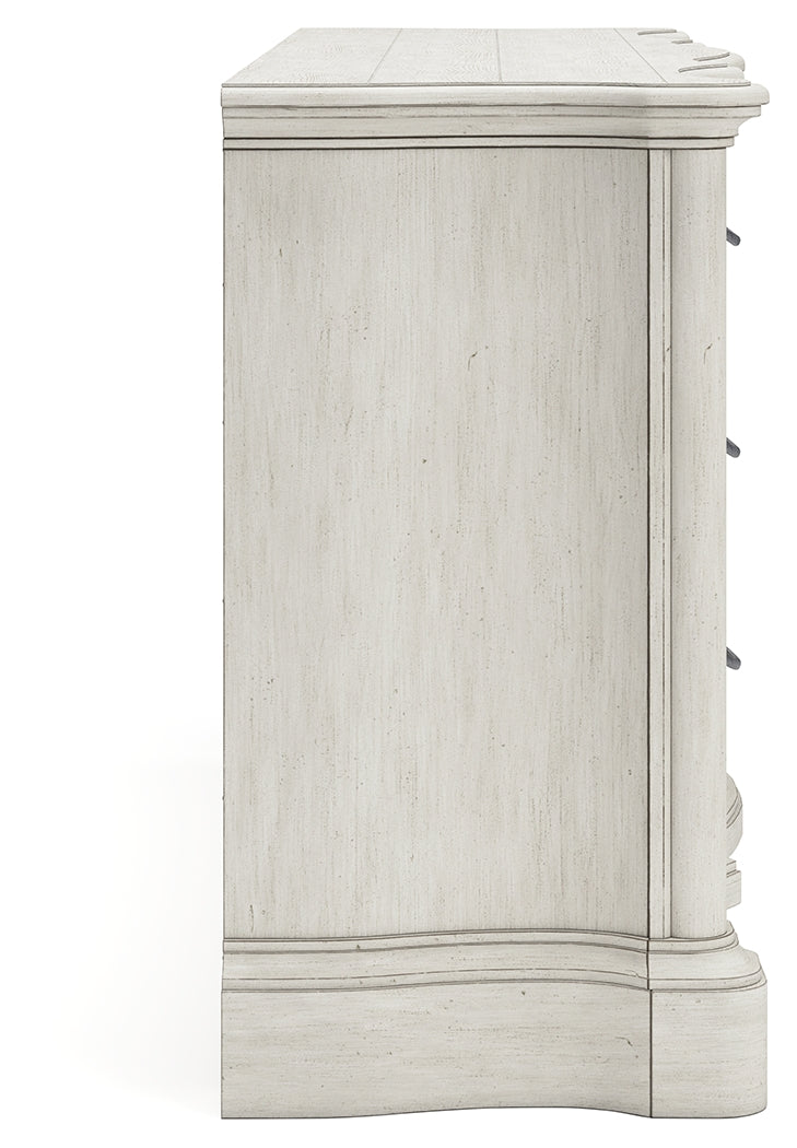 Arlendyne Antique White Dresser - Ornate Home