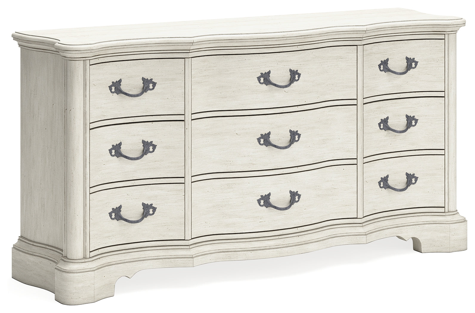 Arlendyne Antique White Dresser - Ornate Home