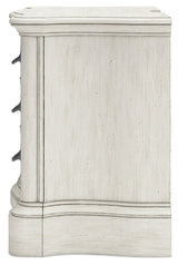 Arlendyne Antique White Nightstand - Ornate Home