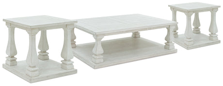Arlendyne White Coffee Table and 2 End Tables - Ornate Home
