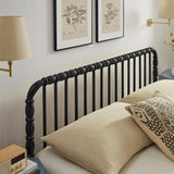 Arlette Black Queen Size Wood Spindle Bed Frame - Ornate Home