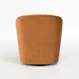 Arline Bronze Swivel Accent Chair - Ornate Home