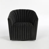 Arline Gray Swivel Accent Chair - Ornate Home